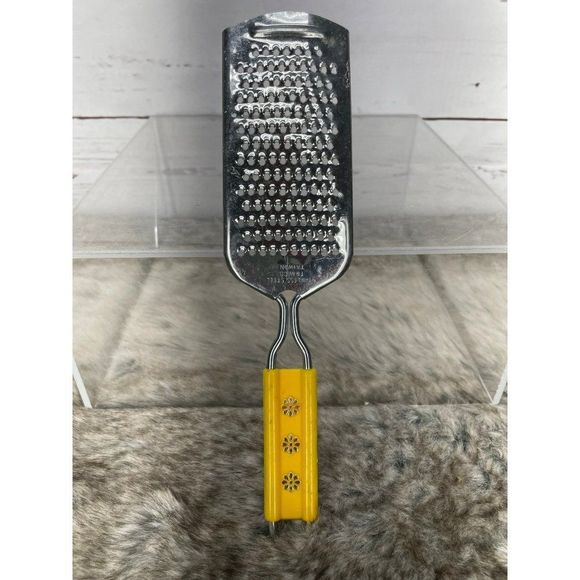 Vintage Travco 9” Hand Held Stainless Steel Grater Zester Shredder - Picture 2 of 5